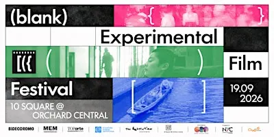 (blank) Experimental Film Festival 2026