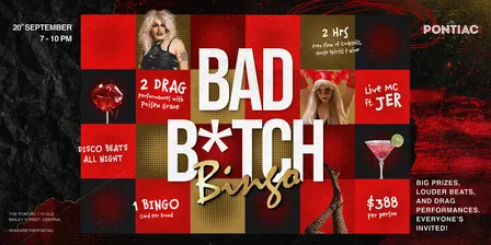 BAD B*TCH BINGO AT THE PONTIAC