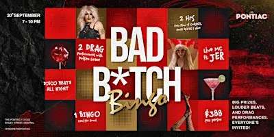 BAD B*TCH BINGO AT THE PONTIAC