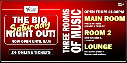 The BIG Saturday Night Out