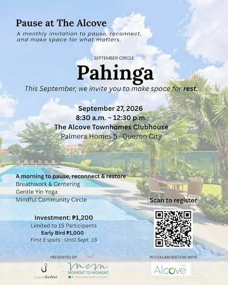 Pahinga Pause at The Alcove
