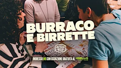BURRACO & BIRRETTE • Ostello Bello Napoli