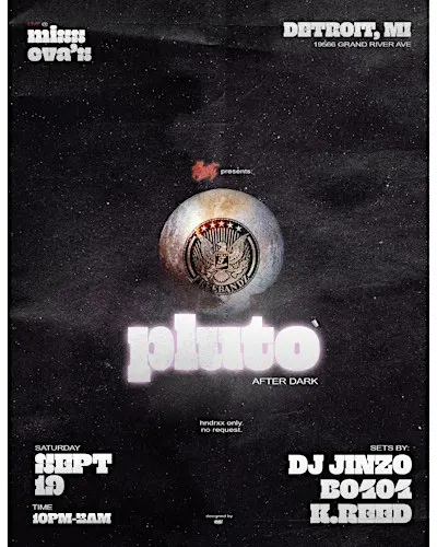 PLUTO AFTER DARK