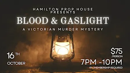 Blood & Gaslight - A Victorian Murder Mystery at HPH