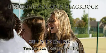 Ursuline College Blackrock Open Night 2026