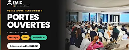 Soirée Portes Ouvertes - Management des Industries Créatives