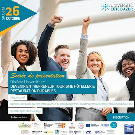 Devenir Ent'Repreneur du Tourisme Hotellerie Restauration Durables