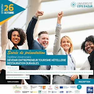 Devenir Ent'Repreneur du Tourisme Hotellerie Restauration Durables