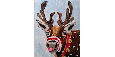 Sassy Reindeer - Paint and Sip in Tyler | Classpop!™