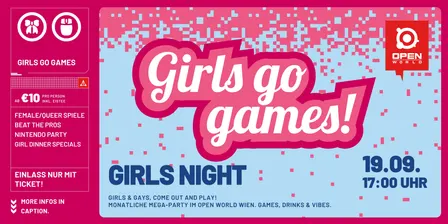 GIRLS GO GAMES - GIRLS NIGHT!