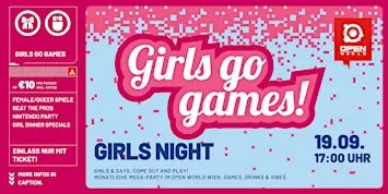 GIRLS GO GAMES - GIRLS NIGHT!