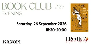 Book Club 27 - Evening 'Lady Chatterley's Lover' by D.H. Lawrence