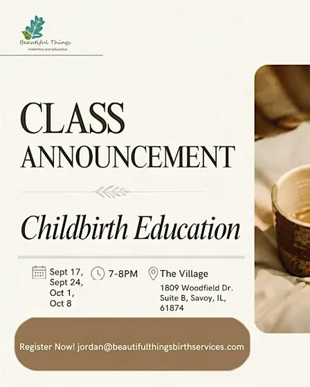 Childbirth Education: Oct. 8 Session ONLY
