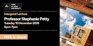 Inaugural Lecture - Professor Stephanie Petty