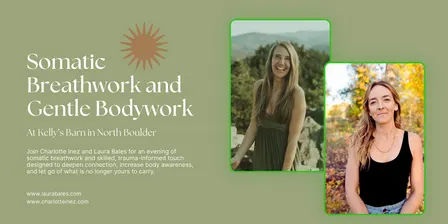 Somatic Breathwork and Gentle Bodywork with Laura and Charlotte