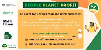 People Planet Profit Food & Drink Business Event