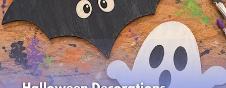 Halloween Decoration Making for Neurodivergent Young People - Half Term Fun