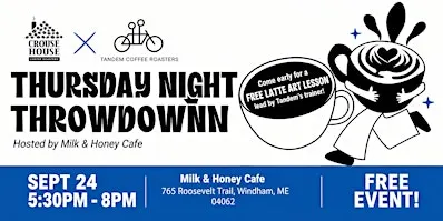 Thursday Night Throwdown @ Milk & Honey Cafe Windham.