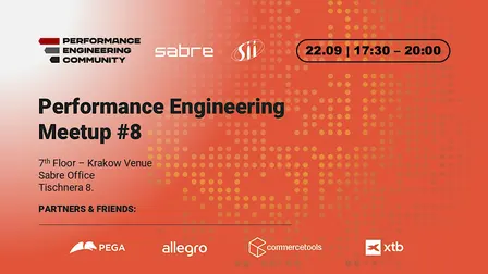 Performance Engineering  Meetup #8