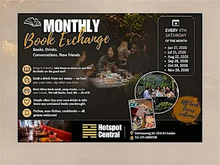 Monthly Book Exchange - Leiden