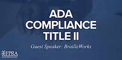 ADA Compliance Title II