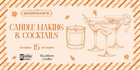 Autumnal Candle Making & Cocktails!