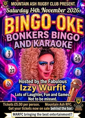 Bonkers Bingo with Izzy Wurfitt