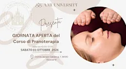 VIVI UNA GIORNATA APERTA DEL CORSO DI PRANOTERAPIA A VICENZA