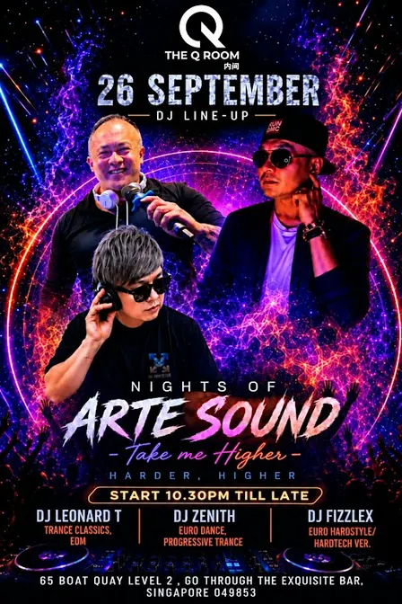 THE Q ROOM - NIGHTS OF ARTE SOUND