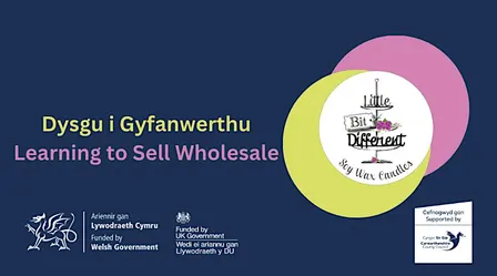 Dysgu i Gyfanwerthu |  Learning to Sell Wholesale