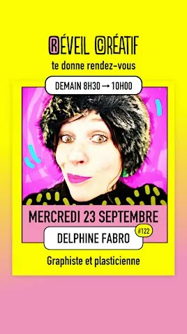 RC #122 |  Delphine Fabro, Graphiste et plasticienne