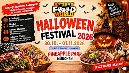 STREETFOOD World - Halloween Festival 2026