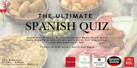The Ultimate Spanish Quiz with wine, beer and tapas!