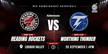 BCB CUP |  Aldermore Reading Rockets vs Worthing Thunder