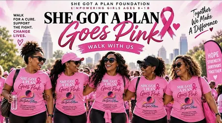 She Got a Plan Goes Pink | Walk With Us 2026