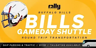 Lions vs Bills – Rally Gameday Fan Shuttle to Highmark Stadium | Sept. 17