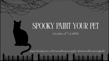 Spooky Paint Your Pet