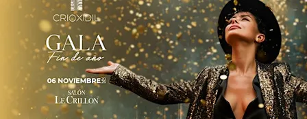 CRIOXIDIL GALA FIN DE AÑO 2026 SALÓN LE CRILLON