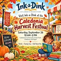 Celebrate fall with Ink-a-Dink Bookstore at the Caledonia Festival 2026