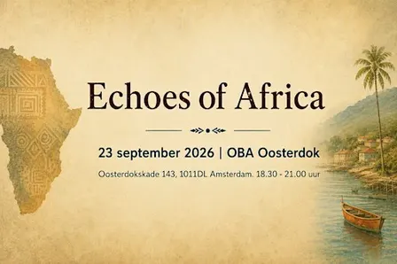 Boekpresentatie Echoes of Africa – Bob Harms