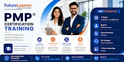 PMP Training Course in Sparks, NV | Intensive 4-Day Bootcamp