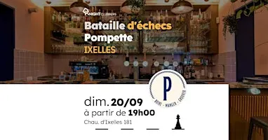 Rencontre d'échecs - Ixelles - Pompette