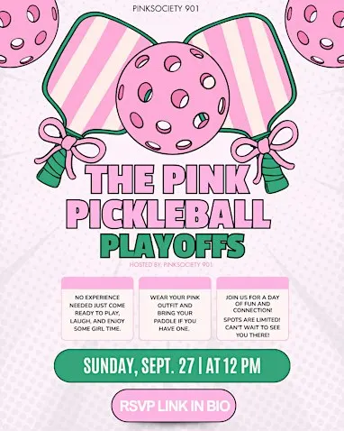 The Pink Pickleball Playoffs