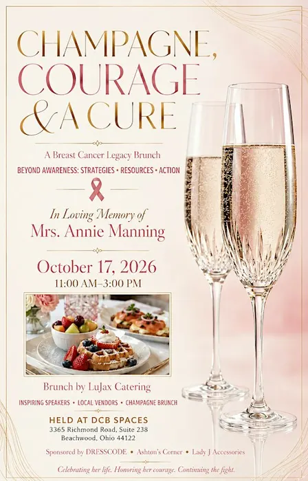 Champagne, Courage & a Cure Brunch