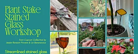 Stained Glass Workshop - Autumnal Plant Stakes