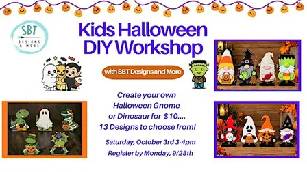 Kids Halloween DIY Workshop