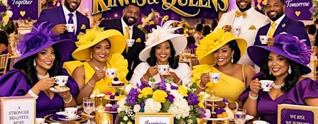 “ “I  Am Enough “ King and Queen Tea Party Brunch