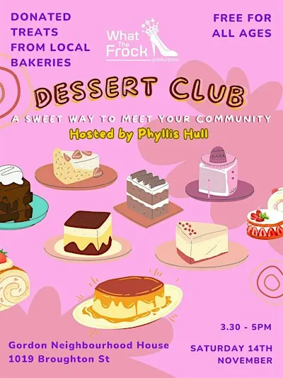 Dessert Club - All Ages Community Event