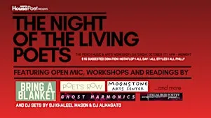 Night of the Living Poets: A Fall Poetry Festival