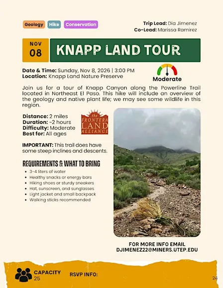 Knapp Land Tour